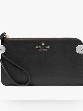 🤩♠️ Kate Spade Black Small Wristlet (Lucy) NWT🤩♠️
